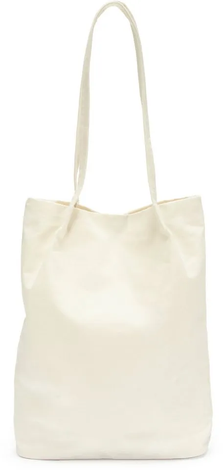 LSCN by LASCANA Shopper Schultertasche, Strandtasche, Tragetasche, mit stylischem Print & aus weichem Textil VEGAN, Beige, – Produktbild 3 von 4