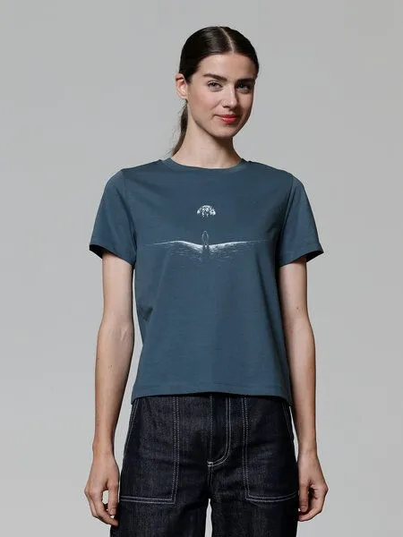 watapparel watapparel T-Shirt Frauen Lost in space, Stargazer, – Produktbild 2 von 3
