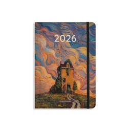 matabooks® matabooks® Nachhaltiger A5 Kalender, Jahresplaner – Samaya 2026 Farbe: Sunset (DE/EN) – Produktbild 1 von 1