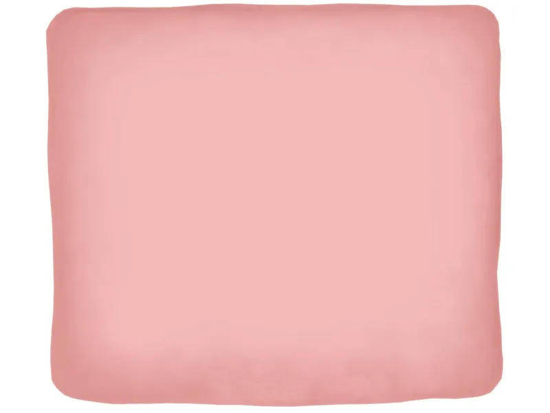 HANS NATUR HANS NATUR Wickelauflagenbezug Biber Bio Baumwolle Maße 85 x 75 cm, Rosa, – Produktbild 1 von 2