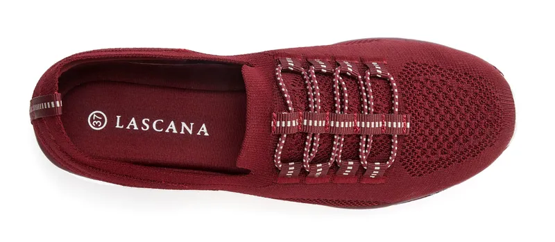 Lascana Sneaker, Bordeaux, – Produktbild 3 von 3