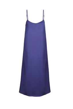 Neu Nomads Neu Nomads Damen vegan Slip Dress Easy Lapis Blue – Produktbild 1 von 1