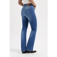 Kuyichi Kuyichi Damen vegan Jeans Zoé High Rise Bootcut Standard Blau, Blau, – Produktbild 1 von 1