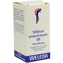 Weleda WELEDA STIBIUM ARSENICOSUM D 6 Trituration 20 g Trituration – Produktbild 1 von 1