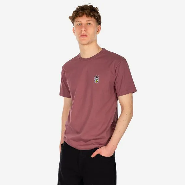 Iriedaily Iriedaily Bye Bye Tee, Plum (rot), – Produktbild 3 von 3