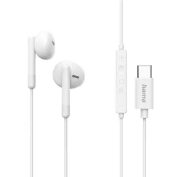 Hama Hama Kopfhörer "Classy", Earbuds, Mikrofon, Kabelknickschutz, USB-C – Produktbild 1 von 1