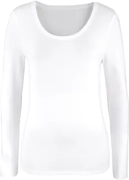 Vivance Langarmshirt schwarz, weiß – Produktbild 1 von 1