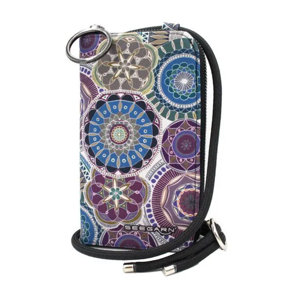 Seegarn Seegarn-Täschle / 2in1 Handy-Tasche und Geldbeutel (MB01), K3 - kordel schwarz, – Produktbild 2 von 4