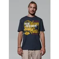 watapparel watapparel T-Shirt Unisex LIMITED EDITION LOGO PRINT 02, India ink grey, – Produktbild 1 von 1