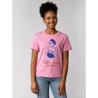 watapparel watapparel T-Shirt Frauen Coffee is a good idea, Bubble pink, – Produktbild 1 von 1