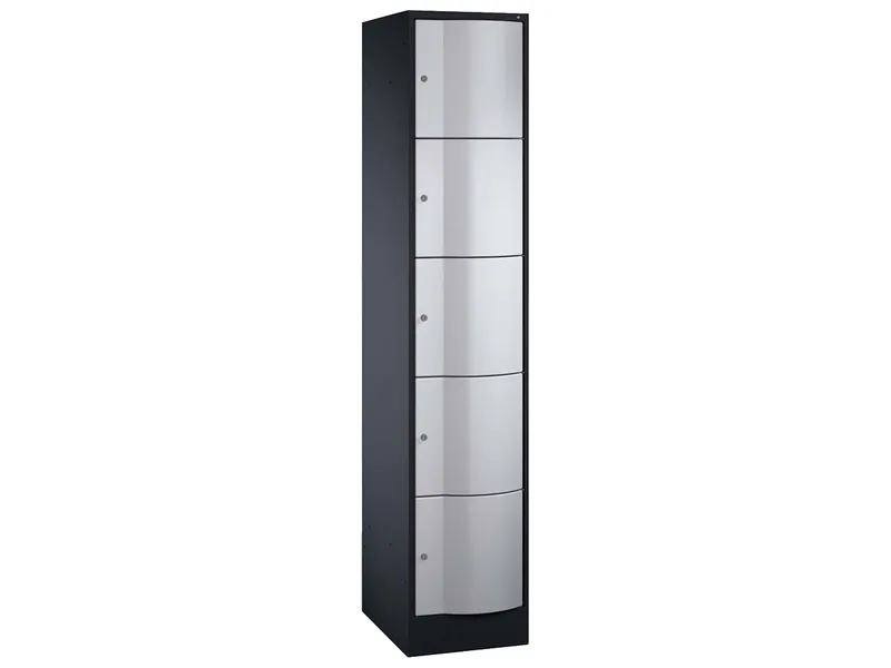 C+P C+P Schließfachschrank 1 Turm an/si 5er – Produktbild 1 von 1