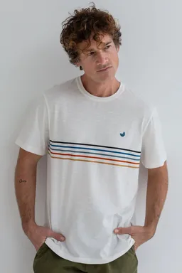 TWOTHIRDS TWOTHIRDS Herren vegan T-Shirt Hauula Off White – Produktbild 1 von 1