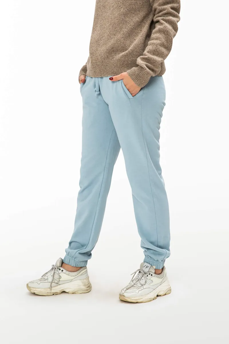 MATONA MATONA Damen vegan Track Pants Blue Fog, Hellblau, – Produktbild 2 von 2