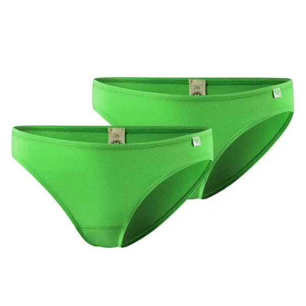 kleiderhelden kleiderhelden SlipTease 2er Pack Unterhose, 2x grün, – Produktbild 1 von 4