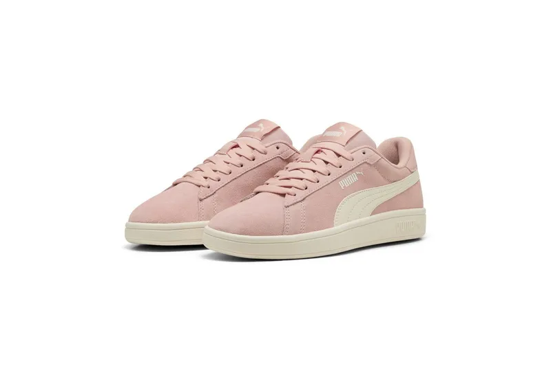 Puma Puma SMASH 3.0 Sneaker klassische Tennissport-Silhouette, gepufferter Schuhkragen, Rosa, – Produktbild 1 von 5