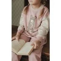 tetoi vienna tetoi-vienna TENCEL kuscheliges Kinder Sweatshirt Hose Set "Alpenflausch Bär" – Produktbild 1 von 1