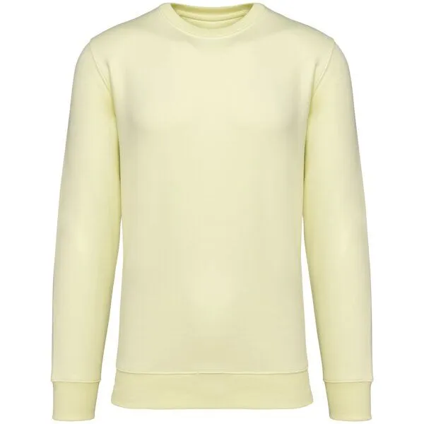 Greenspired Greenspired Umweltfreundliches Unisex-Sweatshirt mit Rundhalsausschnitt 350g/m² XXS - 4 XL (slimfit), Zitronengelb, – Produktbild 1 von 1