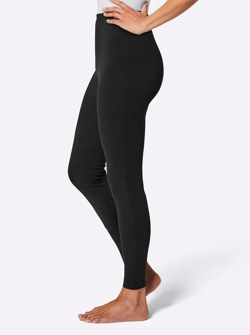 feel good Leggings schwarz, Schwarz, – Produktbild 3 von 3