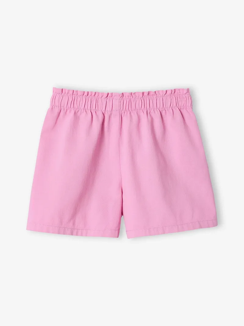 Vertbaudet Mädchen Shorts mit Dehnbund, Malve, – Produktbild 3 von 4