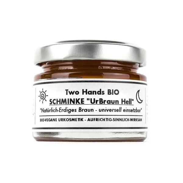 Two Hands BIO Two Hands BIO Schminke „UrBraun Hell“ mit Bio-Carnaubawachs & Bio-Sheabutter – Produktbild 1 von 1