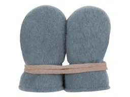 Pure pure by Bauer PURE PURE by Bauer Baby Handschuhe Fäustlinge Bio-Merinowolle Fleece storm blue Gr. 0 (0-6 Monate) – Produktbild 1 von 1
