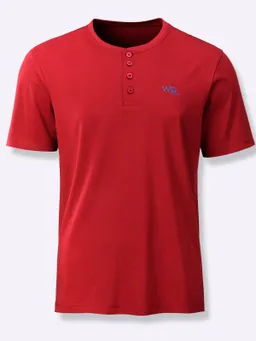 wäschepur men Schlafanzug-Shirt kirsche – Produktbild 1 von 1