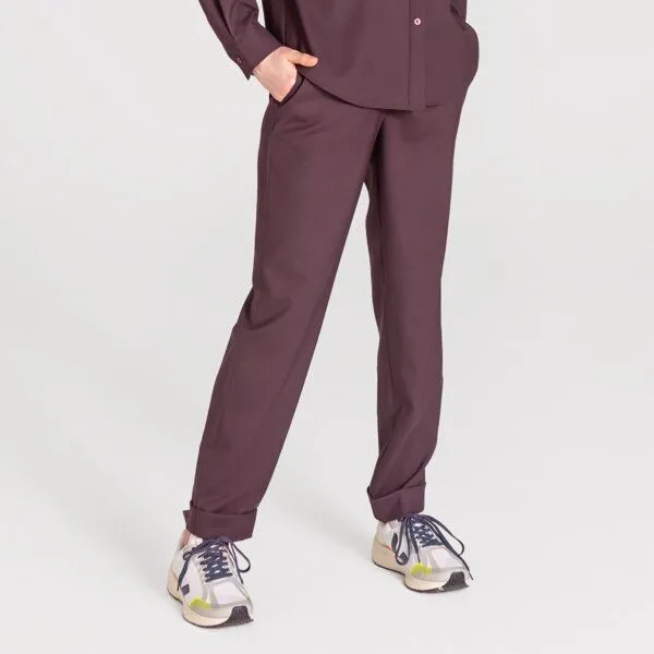 trueStory trueStory Hose - ARIL, Aubergine (lila), – Produktbild 1 von 4