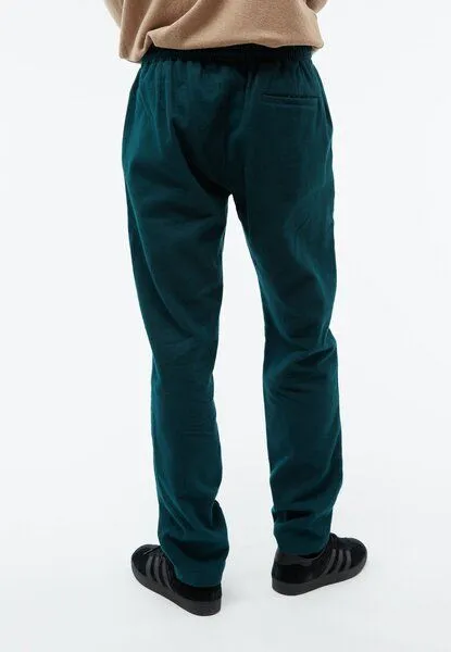 Givn Berlin Givn Berlin Flanellhose GBERIC aus Bio-Baumwolle mit Gummibund, Dark teal, – Produktbild 3 von 4