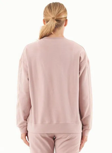 ORGANICATION ORGANICATION Sweatshirt aus Bio-Baumwolle, Rosa(misty rose), – Produktbild 4 von 4