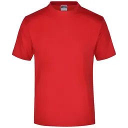 James & Nicholson James & Nicholson Komfort-T-Shirt aus Single-Jersey Herren JN001 Gr. L tomato – Produktbild 1 von 1