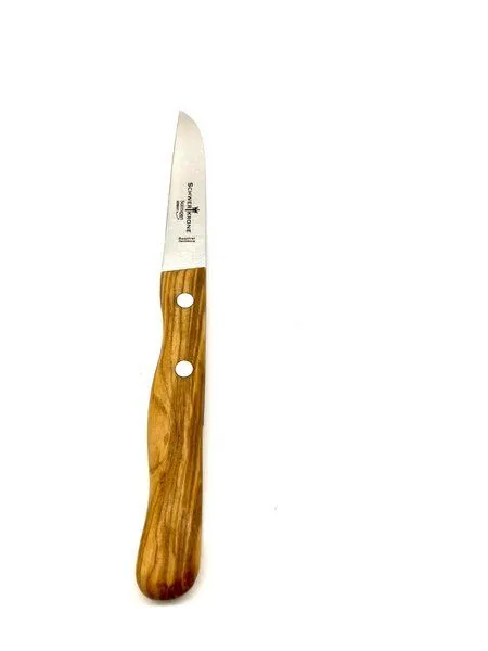 Olivenholz erleben Olivenholz erleben Gemüse- / Schälmesser mit gerader Klinge mit Olivenholzgriff – Produktbild 2 von 5