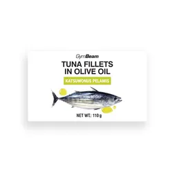 GymBeam Food GymBeam Thunfischfilets in Olivenöl 110 g – Produktbild 1 von 1