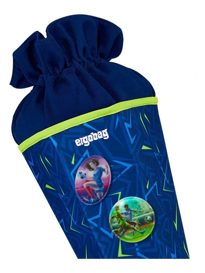 Ergobag Ergobag Schultüte Schultüte, 2-in-1 Funktion: Schultüte oder Aufbewahrungsbeutel, Schwarz, – Produktbild 2 von 6