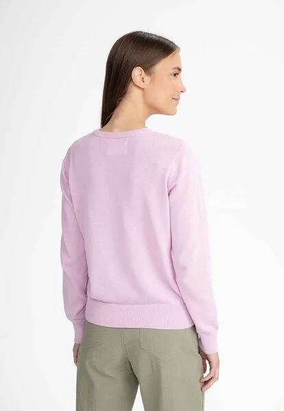 MELA MELA Feinstrick Pullover Dhana, Gelato raspberry, – Produktbild 3 von 4