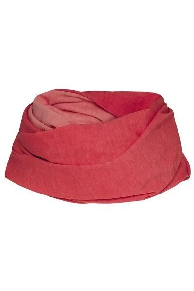 Wunderwerk Wunderwerk Schal aus Bio-Baumwolle "Loop scarf mal tinto", Rot (coral 536), – Produktbild 2 von 2