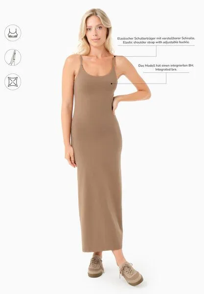 ORGANICATION ORGANICATION DIANNA | Kleid aus Bio-Baumwolle, Gravel, – Produktbild 2 von 4