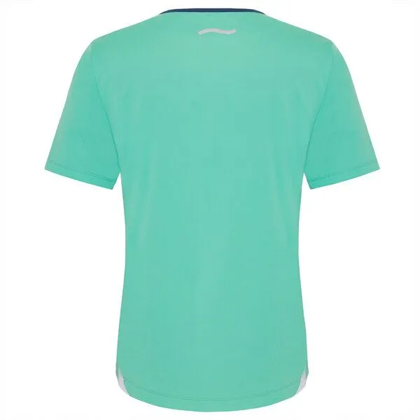 TAO Sportswear TAO Sportswear Herren Laufshirt SAVO mit Reflektoren, Türkis, – Produktbild 2 von 3