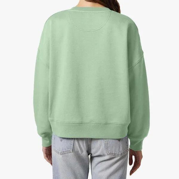 YTWOO YTWOO Modernes Damen-Sweatshirt – weich, nachhaltig & zeitlos, Misty jade, – Produktbild 4 von 4