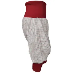 liebewicht liebewicht leichte Pumphose weiß rot blau gemustert aus Biobaumwoll Sweat – Produktbild 1 von 1