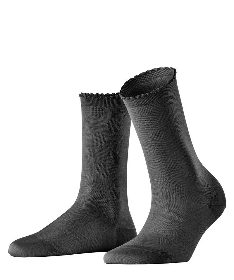 Falke Falke Socken FALKE Bold Dot Damen (1-Paar) aus hautschmeichelnder Baumwolle, Schwarz, – Produktbild 1 von 5