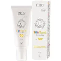 eco cosmetics Kids ECO Sonnenfluid LSF 50+ 100 ml – Produktbild 1 von 1