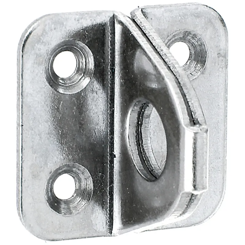 Alberts ALBERTS Öse auf Platte, Edelstahl, LxB Platte 35x35 mm – Produktbild 1 von 1