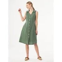 ORGANICATION ORGANICATION Hemdkleid aus Leinen und Bio-Baumwolle – Produktbild 1 von 1