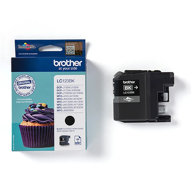 Brother Brother Tintenpatrone LC123BK schwarz – Produktbild 4 von 4