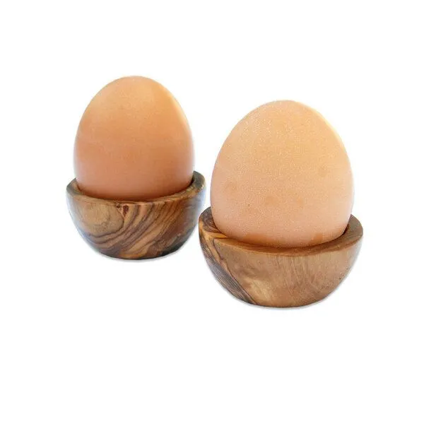 Olivenholz erleben Olivenholz erleben 6er Set Eierbecher PICCOLO aus Olivenholz – Produktbild 2 von 3