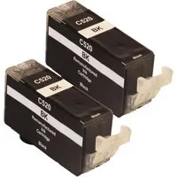 Memo memo Tintenpatronen ersetzt Canon PGI-520BK schwarz, 2 Stk. – Produktbild 1 von 1