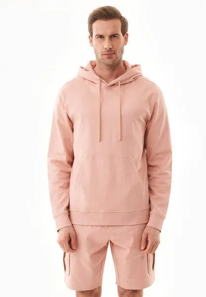 ORGANICATION ORGANICATION Hoodie aus Bio-Baumwolle, Dusty blush, – Produktbild 3 von 4