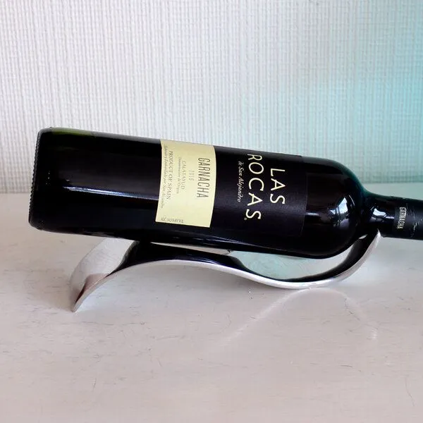 Mitienda Shop Mitienda Shop Weinflaschenhalter aus Zinn "New York" 1Flasche – Produktbild 4 von 4