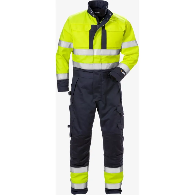 Fristads Arbeitsoverall der Klasse 3 mit hoher Sichtbarkeit Fristads 8088 FLAM, Blau, – Produktbild 1 von 2