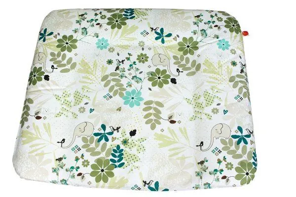 Millemarille Millemarille Wickelauflage 85x75 cm ERSATZBEZUG, Elegant elephants (elefanten), – Produktbild 2 von 4